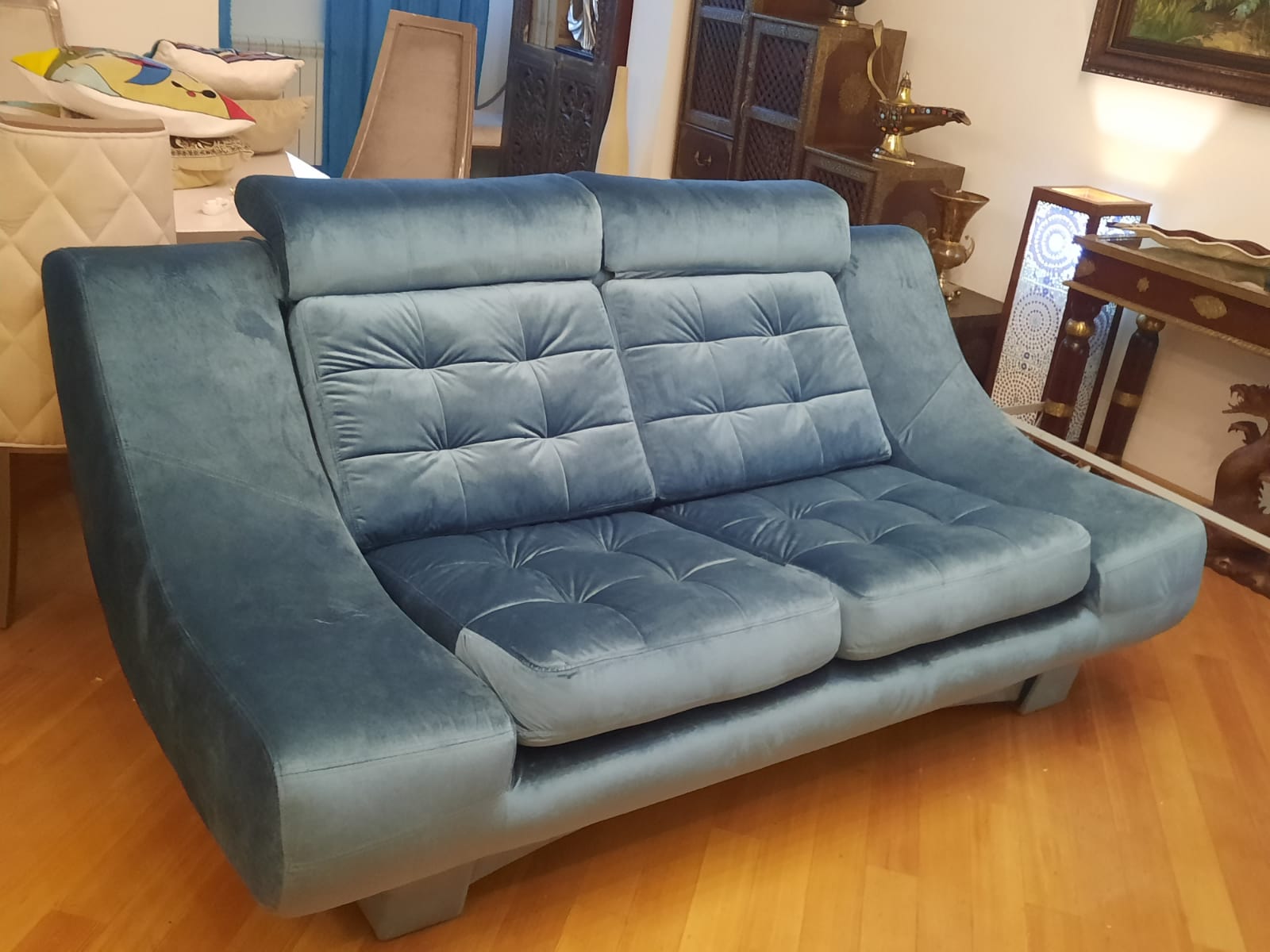 Обивка дивана на дому. Куровское